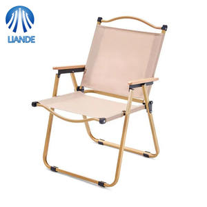 كرسي قمر محمول للأنشطة الخارجية، متين وقابل للطي، مصنوع من المعدن وقماش أكسفورد، خفيف الوزن للنزهات والتنزه والتخييم والبستنة - Product Image 2