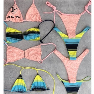 Trajes de Baño Ecológicos al por Mayor, Fabricante con MOQ Bajo, Trajes de Baño, Conjunto de Bikini Sexy, Trajes de Baño para Mujer, Bikinis - Product Image 5