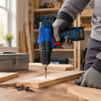 Perceuse-visseuse sans fil INTOUCH 12V à vitesse variable - Qualité professionnelle, diamètre de perçage max. 10 mm, batterie rechargeable 1,3 Ah, OEM