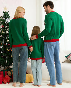 2025 <span class=keywords><strong>pull</strong></span> moche noël <span class=keywords><strong>maman</strong></span> et moi noël hommes femmes enfants Vintage Jacquard tricot Santa famille <span class=keywords><strong>pull</strong></span> de noël - Product Image 6