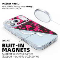 Coque arrière en tortue framboise Aikusu pour IPhone 17 Pro Max 17 Air 17 Pro 16 15 14 Pro Max Phone Case