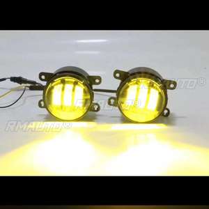 2 Luces LED de Conducción Diurna para Automóvil de 4 Pulgadas, Doble Color, Resistentes al Agua IP67, para Toyota Corolla, Hilux, Revo, Fortuner, Yaris, Ativ - Product Image 5