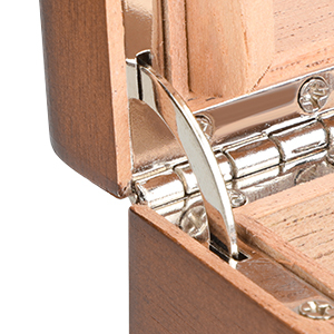 Boîtes en bois personnalisées, courbées, de luxe, haut de gamme, peinture laquée piano, finition brillante, boîte à cigares, humidificateur à cigares - Product Image 6