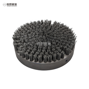 Roues en fil d'acier Brosses Perceuse Outils rotatifs Outils rotatifs de polissage Ensemble de brosses antirouille en métal Équipement de nettoyage - Product Image 1