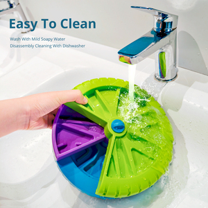 Tigela de Alimentação Lenta Automática de Três Camadas, Durável e Ecológica para Cães e Gatos, Uso Interno - Product Image 6