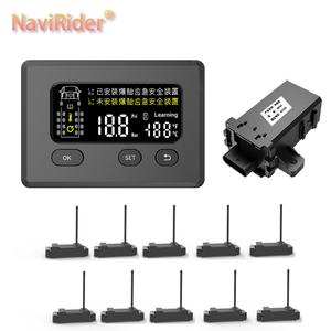 Sistema Inalámbrico de Monitoreo de Presión de Neumáticos (TPMS) TD20-10 200psi con 10 Sensores para Camiones y Autobuses - Product Image 1