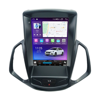 Estéreo Vertical Android de 9.7 Pulgadas para Ford Ecosport 2013-16, Tesla, CarPlay Inalámbrico, Auto DSP, GPS, SWC, Pantalla IPS, Unidad de Navegación, Cámara de Reversa