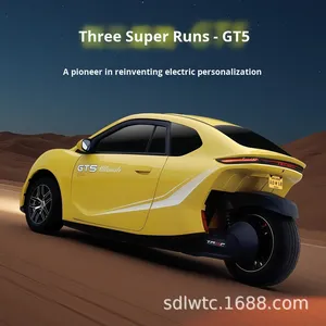 รถสามล้อพลังงานใหม่ GT5 แบบกลับหัวได้ พร้อมแบตเตอรี่ลิเธียม ระบบทำความร้อน/ความเย็นด้วยเครื่องปรับอากาศ ความเร็ว 70 กม./ชม. - Product Image 4