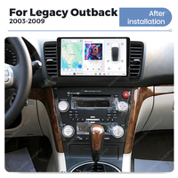 DUDUAUTO DUDU7 Smart Android Car Radio Player inalámbrico carplay para Subaru Outback 3 Legacy 4 2003-2009