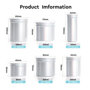 Bouteille en aluminium personnalisée pour probiotiques, flacon pharmaceutique en aluminium pour probiotiques - Product Image 4