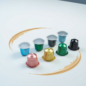 Cápsulas <span class=keywords><strong>de</strong></span> Café <span class=keywords><strong>de</strong></span> Aluminio Vacías, Desechables y Portátiles, Económicas, Compatibles con K-Cup, con Tapas, Capacidad <span class=keywords><strong>de</strong></span> 15 ml, Regalos Empresariales - Product Image 1