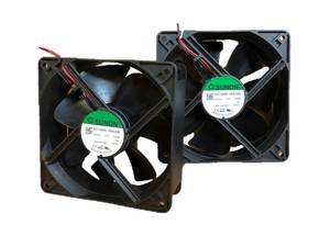 In Stock EEC0382B1-0000-A99 24VDC 383mA 9.2W Axial Ball Fan - Product Image 2