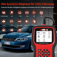 Escáner OBD2 de Sistema Completo ANCEL VD700 con 8 Funciones Especiales para Volkswagen Audi VW Skoda Seat