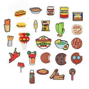 Charme de chaussure mexicain personnalisé 2024 nouvelle tendance breloque sabot PVC souple breloques <span class=keywords><strong>sabots</strong></span> personnalisées pour enfant sabot dessin animé pièces couleur <span class=keywords><strong>Type</strong></span> de caractéristique - Product Image 3