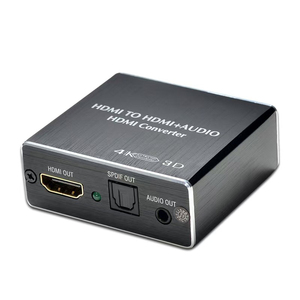 <span class=keywords><strong>Convertisseur</strong></span> HDMI vers HDMI et audio Justlink 4K, SPDIF Toslink optique 5.1ch 2.1ch, accessoire vidéo et audio - Product Image 1
