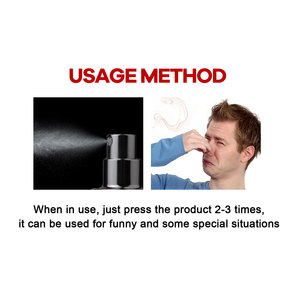 Dowmoo odore portatile scherzo Spray liquido scoreggia pepe per il giorno dello sciocco e matrimoni stile artificiale fatto di carta - Product Image 6