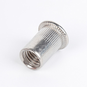 Écrou à riveter à tête plate en acier inoxydable Zixin M3 M4 M5 M6 M8 M10 M12, écrou fileté à tête ronde, norme GB17880.2 - Product Image 2