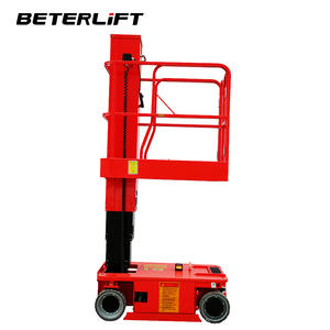 Elevadores de mástil verticales autopropulsados de 3,6 m, 4,8 M, 6m con control remoto, elevador de plataforma de mástil de elevación individual para un solo hombre - Product Image 1