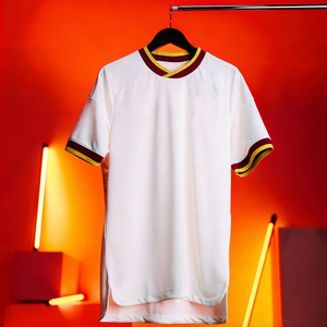 Camiseta de Fútbol de España, La Roja, Roja, Transpirable, de Secado Rápido, Versión para Fanáticos, Venta al por Mayor, Rodri 16, Camiseta de Fútbol de España - Product Image 1