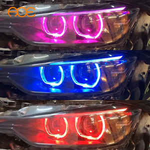 2013-2015 per BMW F30 F31 F35 3GT F34 328 318 320 325 330 335 Schede DRL RGBW a Colore Variabile - Product Image 5