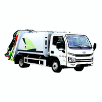 Véhicule de transport de déchets à compression