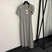 Novedades de Verano 2026 ODM Casual Midi Transpirable Poliéster/Algodón Elegante Ajuste Holgado Sexy Más Vendido Decorado con Labios Cintura Alta