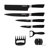Keukenmessenset 8 Stuks Roestvrijstalen Keuken Groente Fruitmessen Keuken Chef Messen Set Met Geschenkdoos