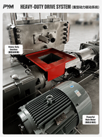 Granulateur de recyclage à deux étages robuste 160-180 mm, ligne PE PP à haut rendement