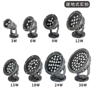 <span class=keywords><strong>Fontaine</strong></span> sous-marine submersible 12V 24V Led RGB 12W RGB LED Spike Changement de couleur LED Jardin Lumière Arbre Uplighter LED - Product Image 5