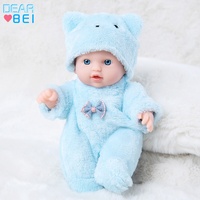 Nuevo Oso de Peluche de Vinilo de 20 cm, Muñeco de Simulación Reborn, Juguete para Bebés y Niños Pequeños, Modelo Q8-23001