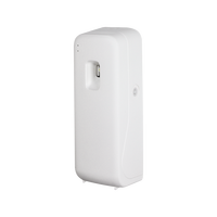 Wisekleen Distributeur d'aérosols mural en PP plastique Distributeur d'aérosols Pulvérisation automatique Distributeurs de désodorisants