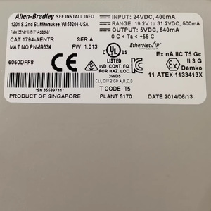Adaptador EtherNet/IP Ab 1794-AENTR, Módulo de Comunicación Flexible para PLC - Product Image 3