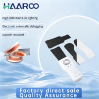 Miroir intra-oral électronique avec dégivrage automatique, lumière LED, acier inoxydable, pour kit de photographie dentaire HAAROO