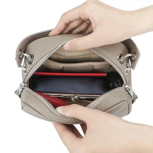 Bolsos de Mano AndoBag para Mujer, Bolso Bandolera de Cuero Genuino, Bolso de Hombro Casual de Moda 3088 - Product Image 5