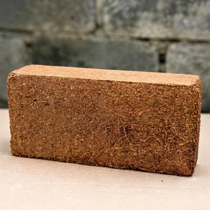 Brique de coco compressée 800g, tourbe de coco 100% naturelle avec une durée de conservation de 24 mois pour la plantation et la mise en pot - Product Image 1