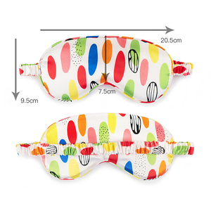 Antifaz <span class=keywords><strong>de</strong></span> Seda Personalizado y Colorido para Viajes, Antifaz para Dormir Cómodo y Opaco para Hombres y Mujeres - Product Image 4