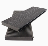Terrasse en composite WPC Rongke, prix d'usine OEM, imperméable et résistant à l'humidité, terrasse extérieure en bois-plastique