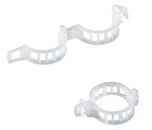 100pcs 3/4 "Diâmetro Planta Suporte Jardim Treliça Clips para Jardim de Tomate Clips Plantas Videira Suporte à Planta Vertical Mais Saudável Crescer - Product Image 4