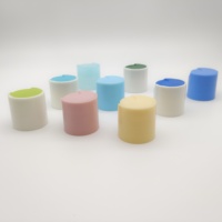 Bouchon à clapet en plastique PP 24/410, couleur personnalisée, deux pièces, sans logo