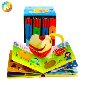 Yimi paper Customized 3D Pop Up Story Books Printing Multi Style English Kids Children Book with Printing Service
