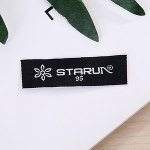 Etiqueta Tejida Anagram, Etiqueta de Ropa Personalizada de Poliéster Rectangular con Impresión Digital, Los Ángeles - Product Image 2