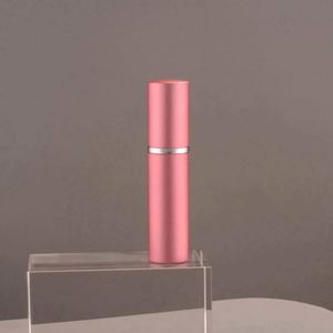 Manufacturer 10ml Empty Refillable <b>Perfume</b> <b>Spray</b> <b>Bottle</b> Aluminum Glass Mini Travel Pump Sprayer Screen Printing Multi Color - Product Image 3