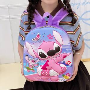 Nouveau sac à dos d'école portable pour enfants, motif dessin animé mignon, Stitch, <span class=keywords><strong>anime</strong></span>, coquille d'œuf, léger, pour garçons et filles, pour la maternelle - Product Image 4