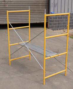 Échafaudages professionnels pour la construction, échafaudages en acier conformes aux normes australiennes, plateforme d'échelle pliable à vendre - Product Image 4