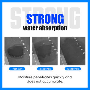 Tapis absorbant l'eau de salle de bain Tapis de porte en caoutchouc Tapis de sol en boue de diatomée Tapis antidérapant Tapis de bain moderne lavable à séchage rapide - Product Image 5