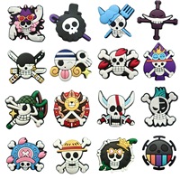 Sabot d'Halloween avec boucle détachable, en caoutchouc souple PVC, chaussures de jardin pour décoration DIY, style unisexe