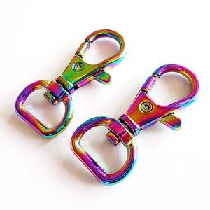 Atacado colorido Mini carteira Hardware Dog Leash Metal Clip Buckle Hooks - Product Image 6