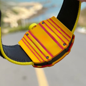 Reloj Mecánico Automático Deportivo Ultraligero de Alta Calidad, de Fibra de Carbono, Combinación de Colores Rojo y Amarillo, Resistente al Agua, con Correa de Goma - Product Image 2