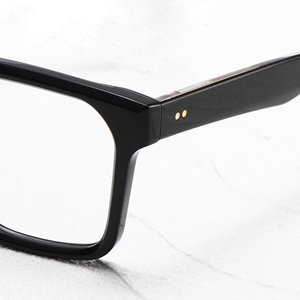 Full Rim Rectangle <b>Eyeglasses</b> <b>Frames</b> Solid Color Anti-Uv Lightweight Vision Correction for Adults Unisex - Product Image 2