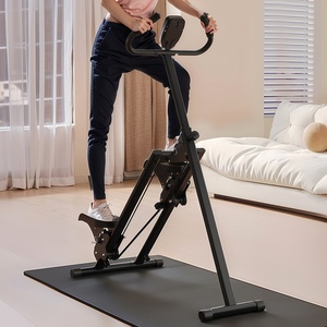 2026 Simulateur d'escalade pliable à résistance réglable, appareil d'exercice cardio vertical avec guidon pour entraînement complet du corps - Product Image 1